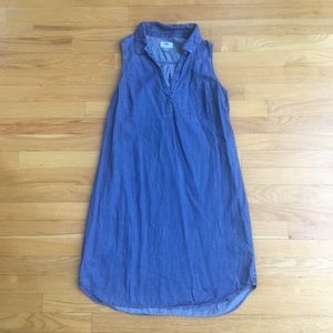 Old Navy sleeveless shirt dress